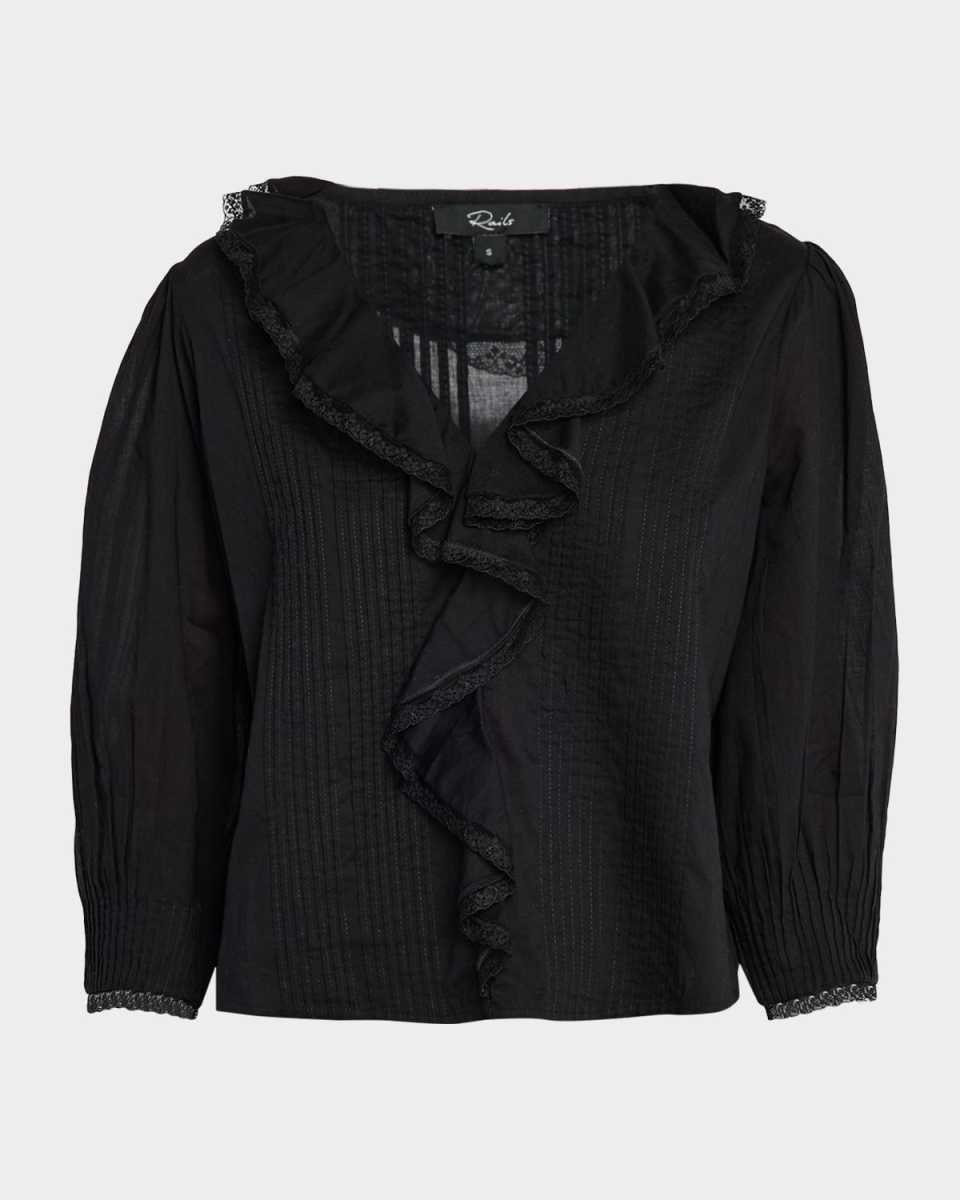 Mare Ruffle Cotton Blous